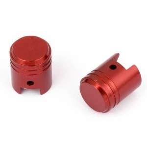 2 Bouchons De Valve BIKE PARTS Caps PISTON Shrader Rouge 1 2 Bouchons De Valve BIKE PARTS Caps PISTON Shrader Rouge