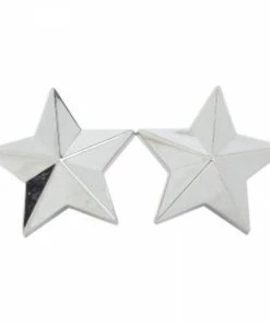 2 Bouchons De Valve TRIK TOPZ Etoile Caps Shrader Argent