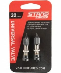 Stan's NoTubes 2 Valves Tubeless STAN'S No Tubes 32mm Schrader Auto