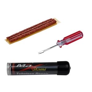 Kit De Réparation MAXALAMI Basic Tube Tubeless Repair Avec 3 Mèches & Outil D'insertion 1 Kit De Réparation MAXALAMI Basic Tube Tubeless Repair Avec 3 Mèches & Outil D'insertion